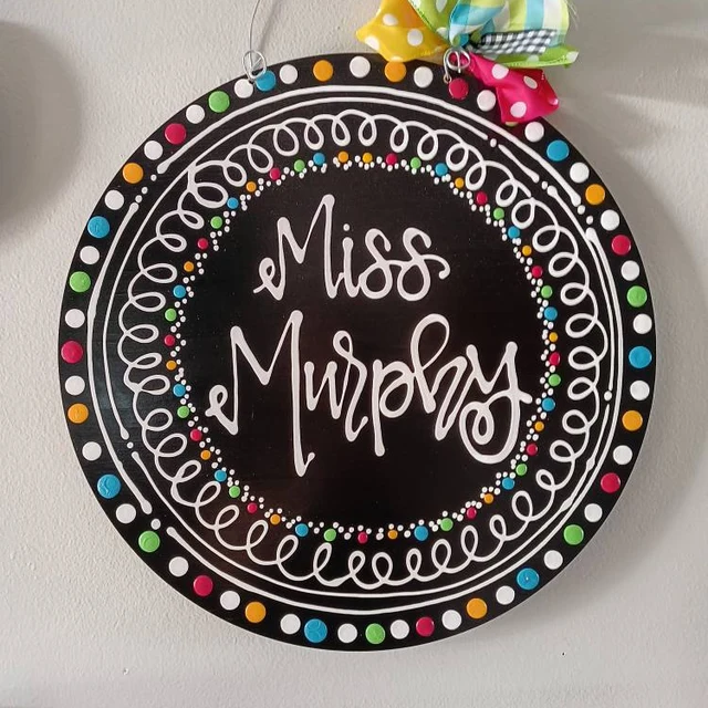 2023 - Personalized Teacher Appreciation Gift - Classroom Sign
